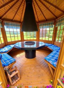 Sauna, tub and forest silence,Your oasis of peace