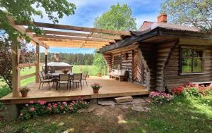 Sauna, tub and forest silence,Your oasis of peace