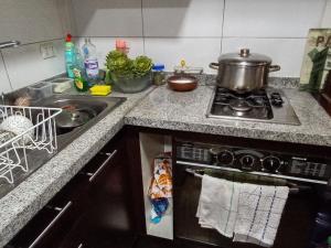 habitación matrimonial en depto compartido, metro, uc, mall