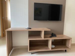 Flat com parque aquatico