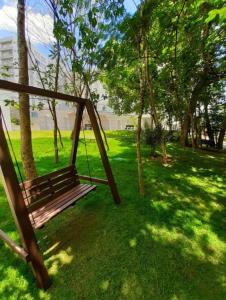 Flat com parque aquatico