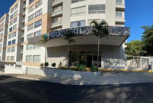 Flat com parque aquatico