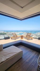 Magnifique penthouse 160m2 terrasse 90m2 vue mer