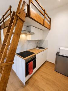 Cozy studio near city center and big parking lot