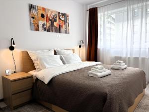 Bright & Quiet Mountain Brasov - private parking