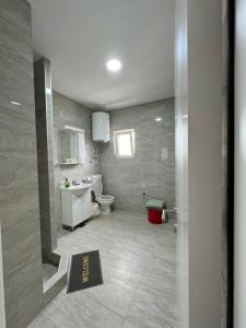 Luxury apartment just 5 minutes from Belgrade Airport featuring a large TV two bedrooms and a swimming pool