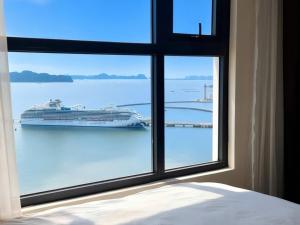 căn hộ Home Stay Sapphire S2 tiêu chuẩn khách sạn view thành phố Hạ Long rất đẹp