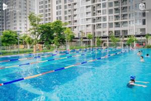 1BR with 2 beds, view hồ, tầng thấp, cực chill, Vinhomes Smart City Tây Mỗ