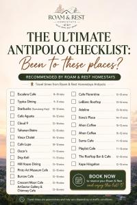 Roam and Rest Fully Furnished Antipolo Townhouse