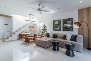 Modern 3BR Villa with Pool and Rooftop Lounge
