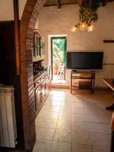 Charming House in Barbarano Romano with Terrace and Fireplace