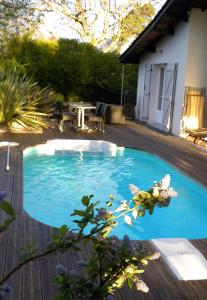 Pension Villa Mogador Piscine et Balnéo Andernos-les-Bains Frankreich