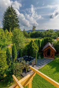 Chata Czarny Kot z jacuzzi i sauną
