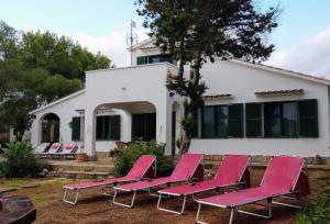 Casa en el campo con vistas al mar