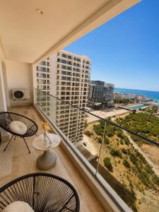 Studio de Luxe Vue Mer au 16ᵉ Étage ,Triple Towers, la Plus Haute Résidence de Tanger ,Proche Gare TGV