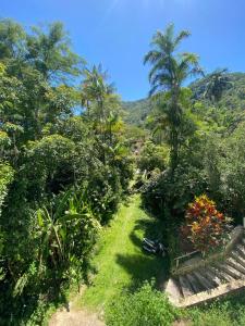 Quarto privativo com cachoeira