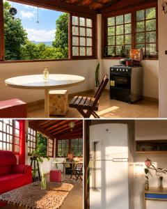 Quarto privativo com cachoeira