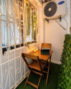 Apartment with pool Beach 2 min away Air-conditioned