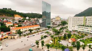 căn hộ Home Stay Sapphire S2 tiêu chuẩn khách sạn view thành phố Hạ Long rất đẹp