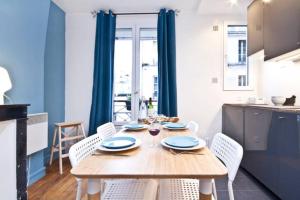 Appartements Bright and Newly Renovated Apartment, Hip Canal Saint-Martin Area, Central Paris : photos des chambres