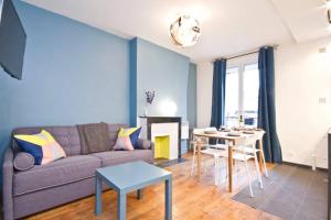 Appartements Bright and Newly Renovated Apartment, Hip Canal Saint-Martin Area, Central Paris : photos des chambres