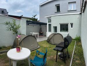 Private Garden & Veranda Bring Your Own Tent or Sleeping Bag