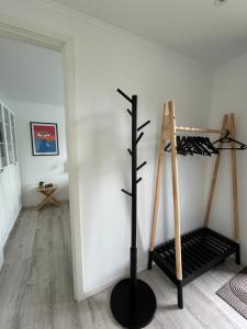 Moderne hus tæt på fjorden