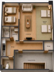 EVERYDAY HOUSE 2F 難波南海電車步行2分鐘、榻榻米与洋室的两房一厅