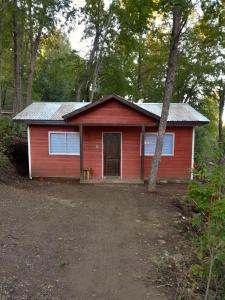 Cabin in native forest and hot tubs