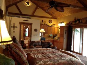 Pet-Friendly Cabin Rental with Creekside Views near Bandera, Texas