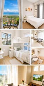 Verdon Parc Penthouse 2BR with 2 balconies Pool, seaview, amenities and Davao city view