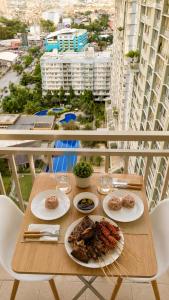 Verdon Parc Penthouse 2BR with 2 balconies Pool, seaview, amenities and Davao city view