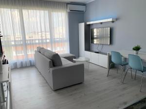 White and Blue apartment