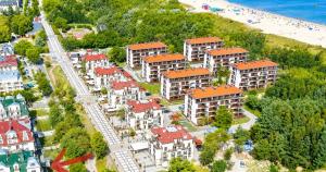 Apartament z parkingiem i tarasem przy Promenadzie, Apartment mit privatem Parkplatz und Terrasse an der Promenade - Apartamenty na Wyspie