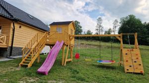 Fraseryja domek w Bieszczadach
