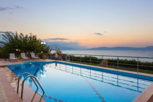 Beachfront Family Villa Katerina with Private pool, Playground, BBQ & Amazing Sea Views!