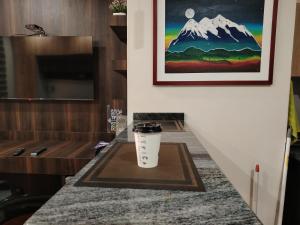 Romántico y elegante estudio monoambiente
