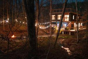 Unique Container Retreat with Creek Villa