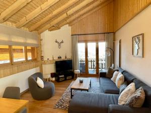 Magnifique appartement 4 pièces et demi, mansardé, avec vue, à Veysonnaz