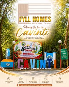 FYLL Homes - Francheska Suite Stylish 1-Bed Apartment with FREE parking in Cavinti Near Hulugan Falls