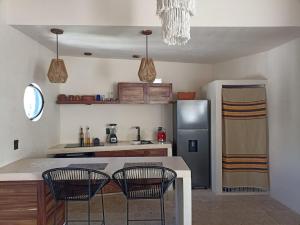 Loft with private pool 5 min walk to the beach