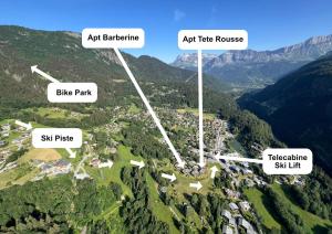 Apartment Barberine - piscine - pool, ski in-ski out