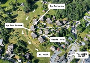 Apartment Barberine - piscine - pool, ski in-ski out