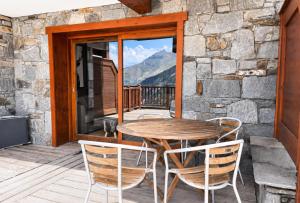 Chalet Adele - Appartement 4 personnes situé en bord de piste St Martin de Belleville MAE-5684