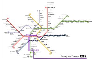 Trilocale ristrutturato vicino metropolitana