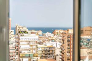 Blue sky view apartment
