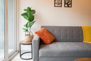 1BR1BA Downtown Santiago Cozy Urban Retreat for 3