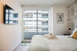 Downtown Santiago 1BR Modern Apartment with Pool