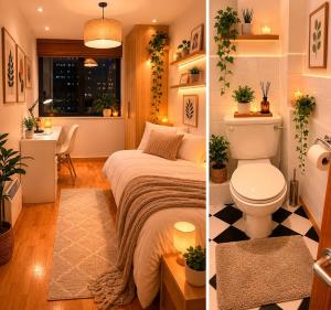 Cosy room with private bathroom - female only