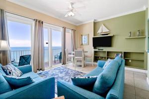 Inviting Gulf-front condo In Perdido Key with waterfront pool hot tub and oceanfront balcony